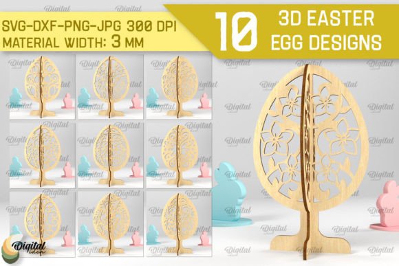 3D Easter Egg Laser Cut Bundle: Spring Amp Design Asset Review