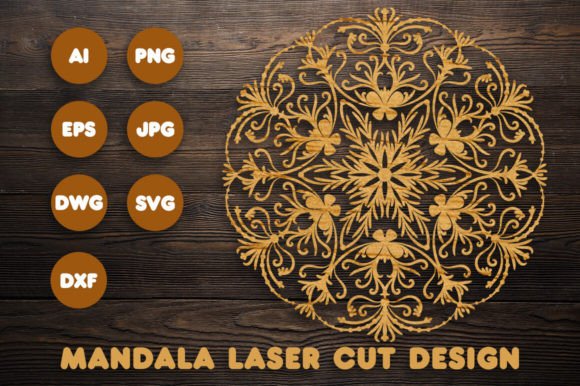 3D Floral Butterfly Mandala Svg Cricut Graphics & Crafts