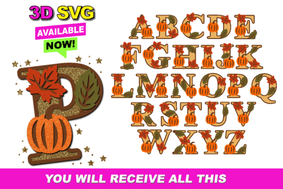 Alphabet 3D SVG Pumpkin: A Designerβs Review
