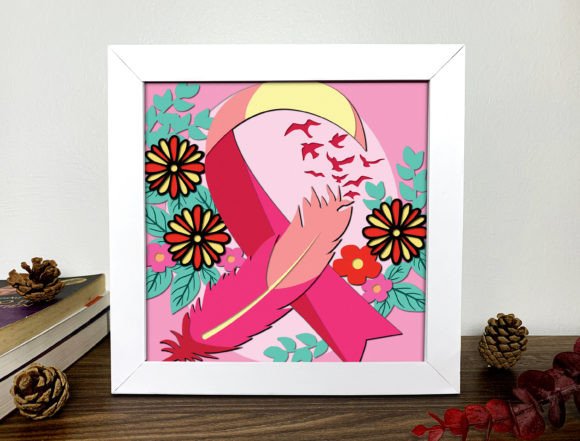 Breast Cancer Day 3D Shadow Box Svg: A Designerβs Packaging Review