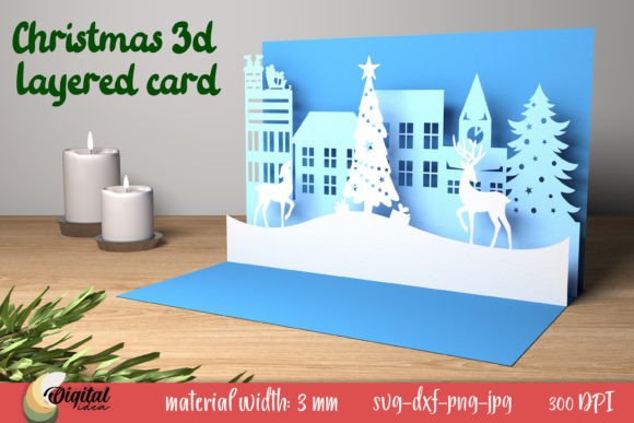 Christmas 3D Layered: A Designer’s Review of the 3D SVG Asset