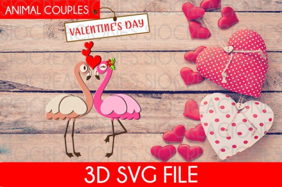 Flamingo Couples Valentine SVG Review
