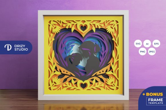 Mom and Baby Girl 3D Shadow Box: A Designer's Review