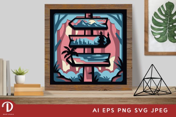 Nature Wood Sign 3D Shadow Box: A Brand Designer’s Review